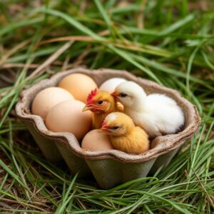 Chicken eggs