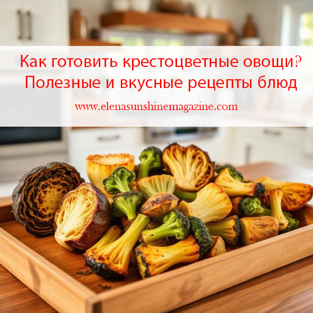 Как готовить крестоцветные овощи? Полезные и вкусные рецепты бл