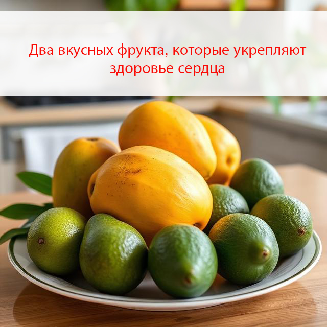 Два вкусных фрукта, которые укрепляют здоровье сердца